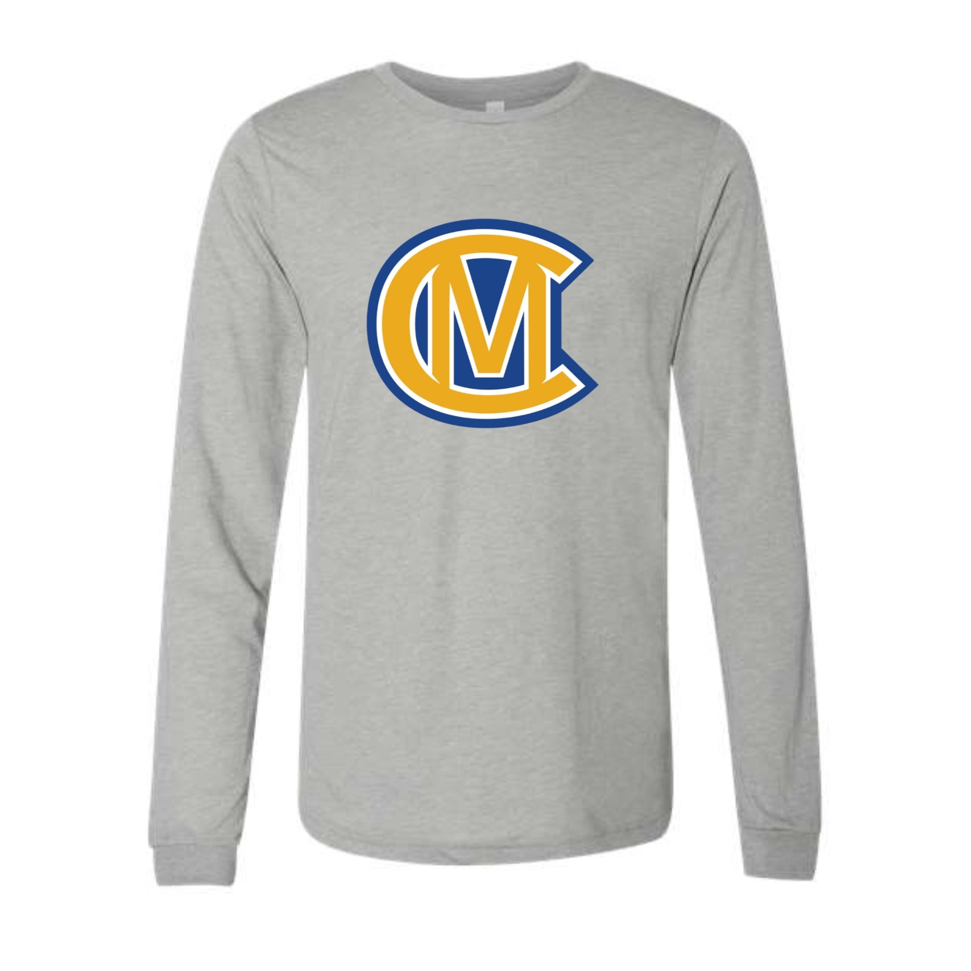 Canon Mac CM Logo Long Sleeved Tri-blend Unisex Tee