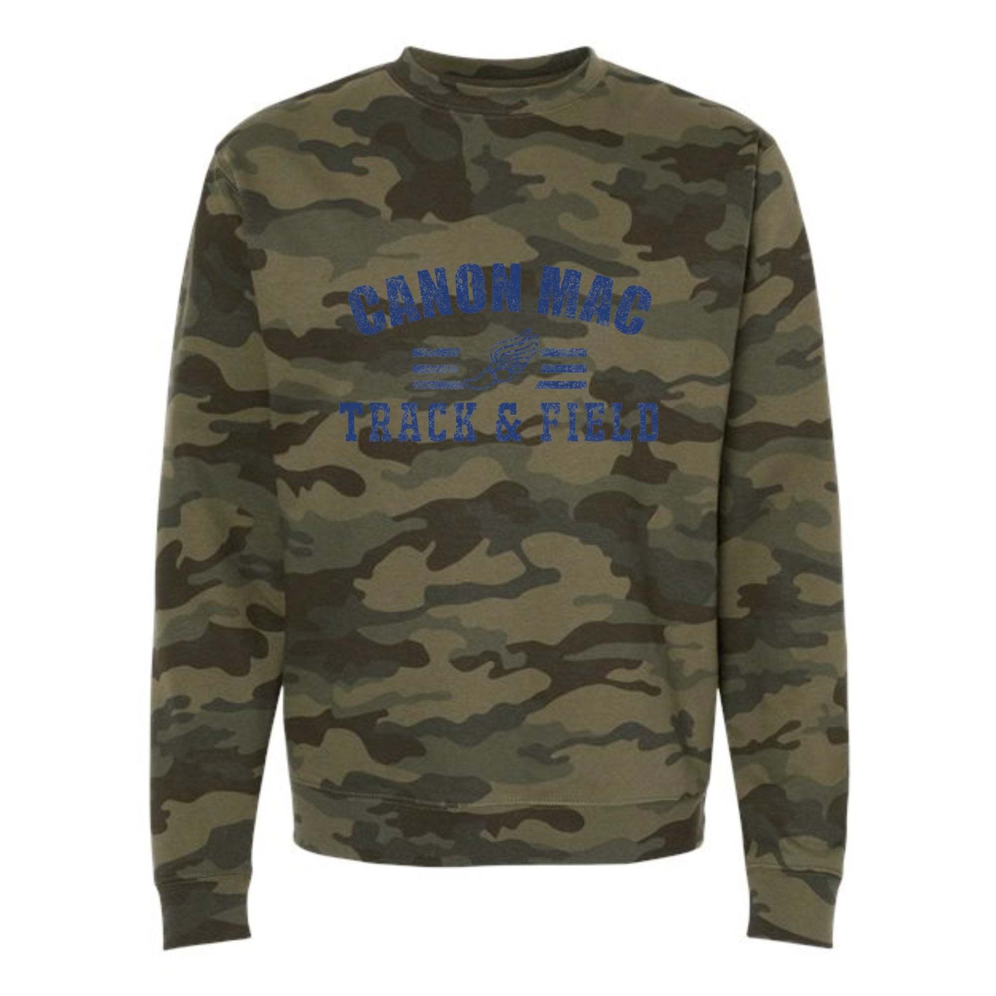 Canon Mac Track and Field Bold Camo Crewneck Sweatshirt