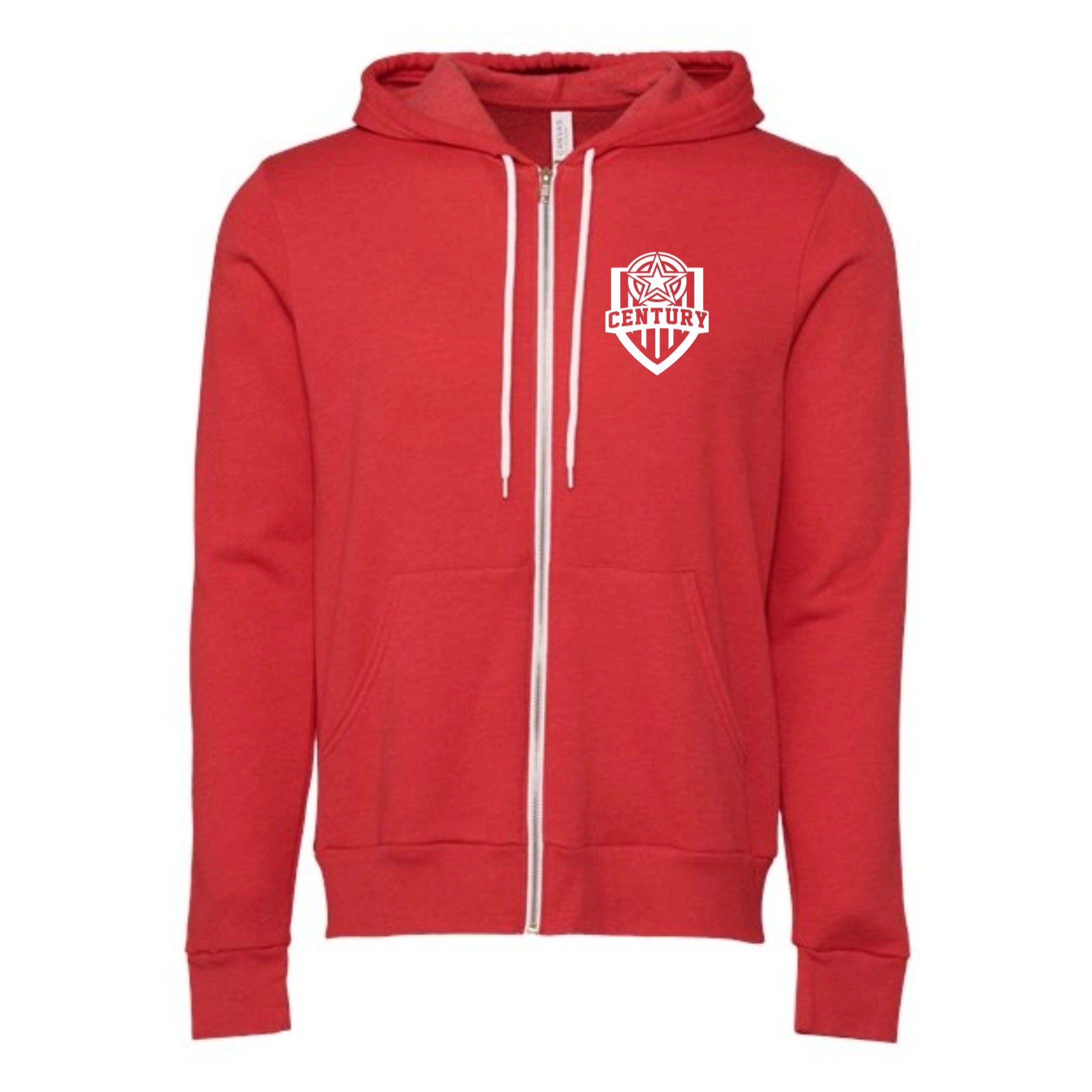 Century Soccer Logo Full-zip Fleece Sweatshirt