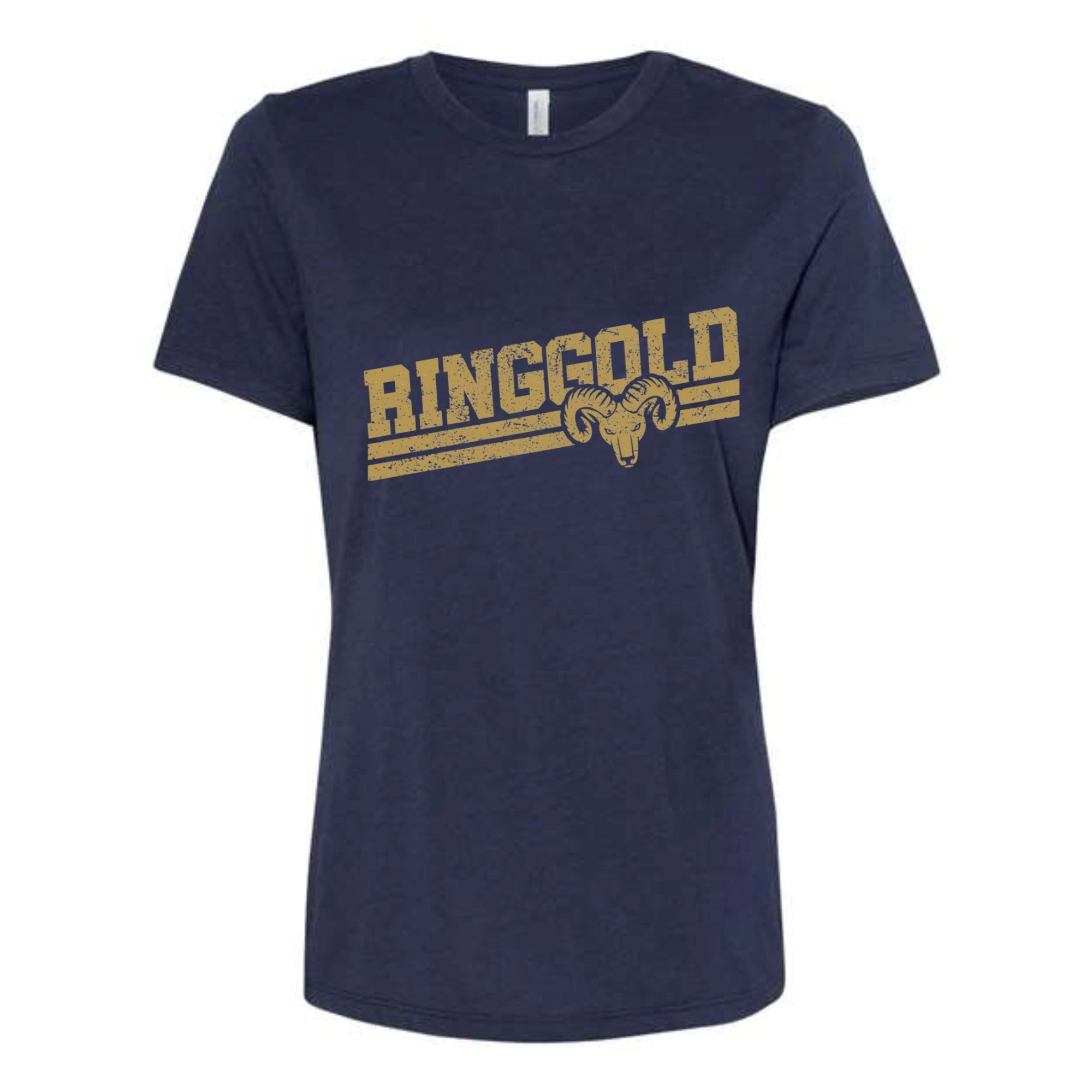 Ringgold Slant Women's Tri-blend Relaxed Fit Tee