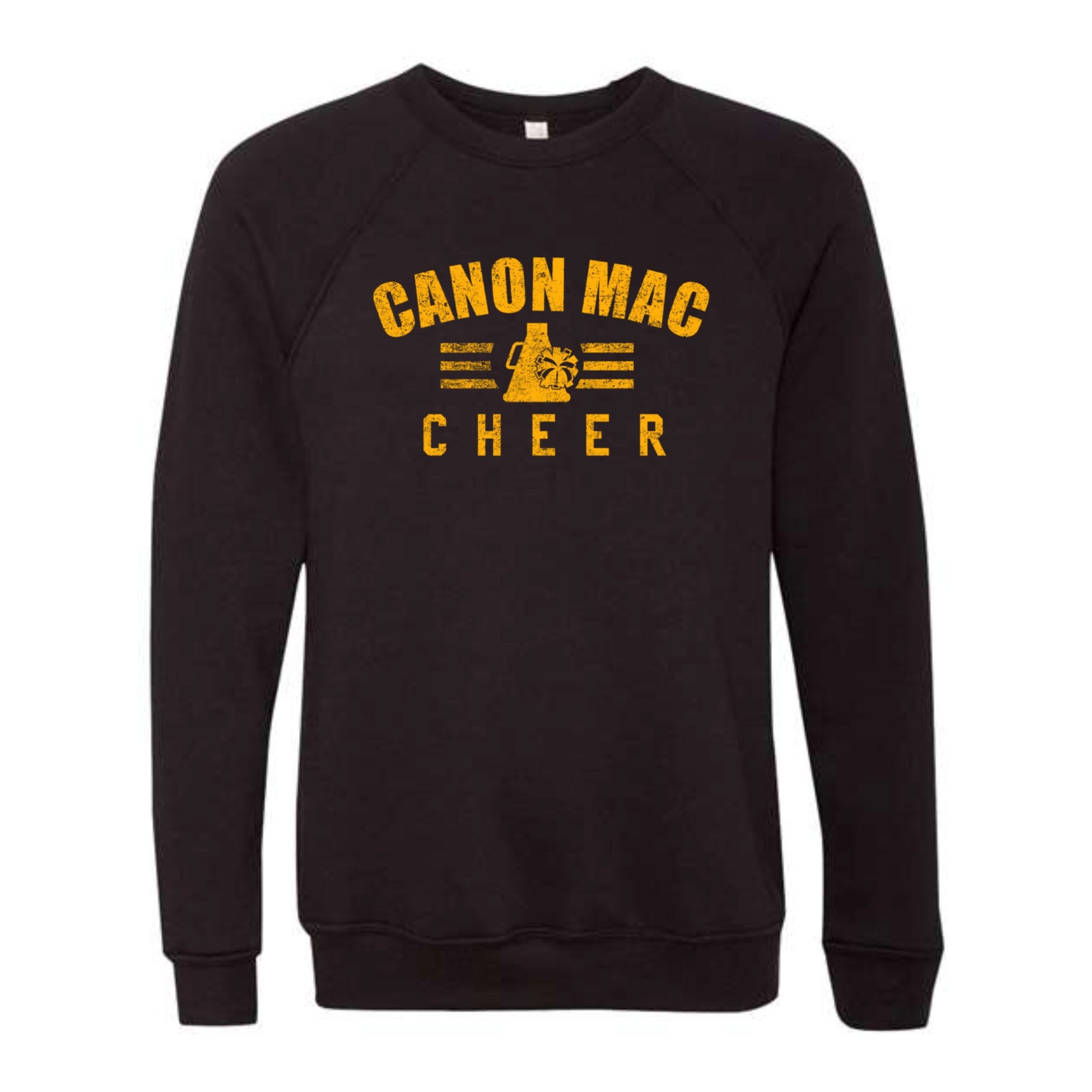 Canon Mac Cheer Bold Unisex Fleece Crewneck Sweatshirt