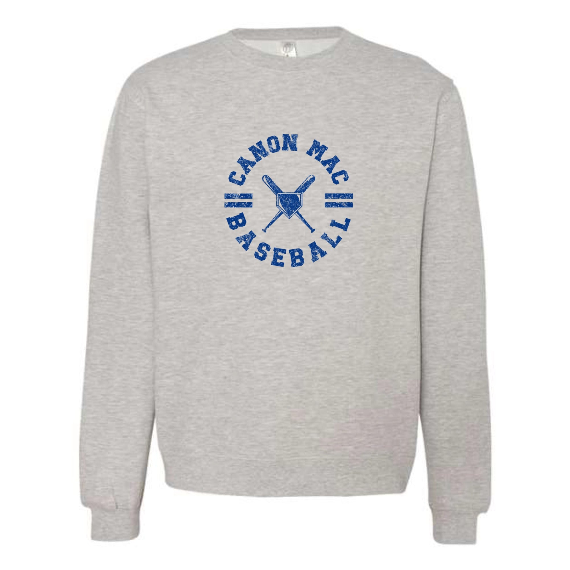 Canon Mac Baseball Circle Midweight Crewneck Sweatshirt