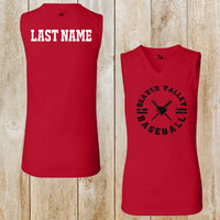 Beaver Valley Baseball Women's sleeveless performance tee