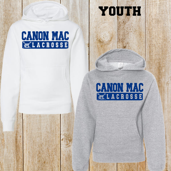 Canon Mac Lacrosse Independent Trading Midweight Youth hoodie