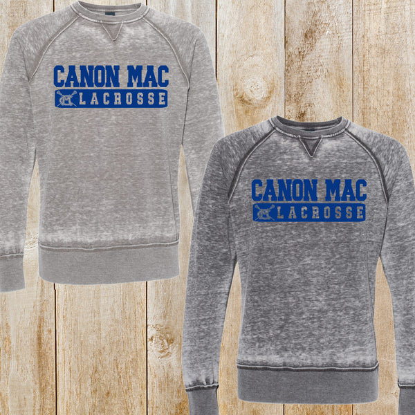 Canon Mac Lacrosse Vintage Zen Crewneck