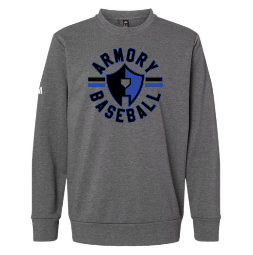 Armory Baseball Circle Fleece Crewneck Unisex Sweatshirt