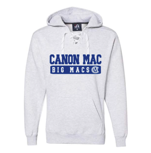 Canon Mac Big Macs Block Lace Up Hoodie