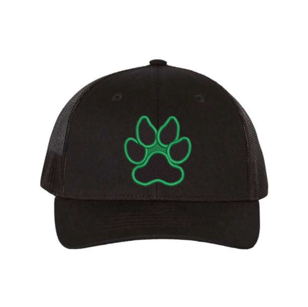 South Fayette Green Paw Youth Hat