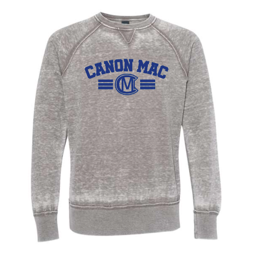 Canon Mac Bold Royal Vintage Zen Crewneck Sweatshirt