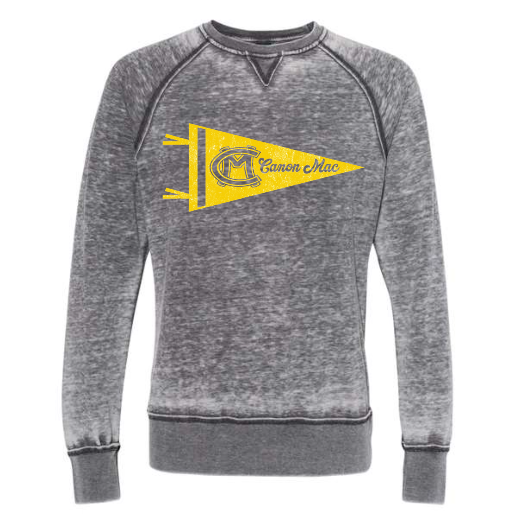 Canon Mac Pennant Vintage Zen Crewneck Sweatshirt