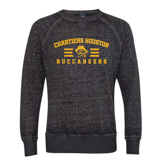 Chartiers Houston Bold Vintage Zen Crewneck Sweatshirt