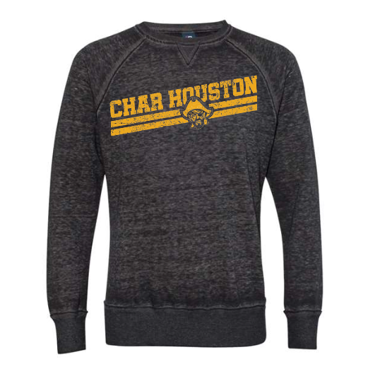 Chartiers Houston Slant Vintage Zen Crewneck Sweatshirt