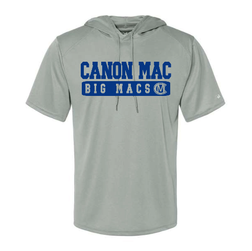 Canon Mac Big Macs Block B-Core Performance Hooded Tee