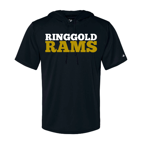 Ringgold Rams Block B-Core Performance Hooded Tee