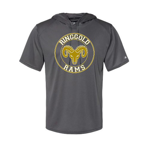 Ringgold Rams Circle B-Core Performance Hooded Tee