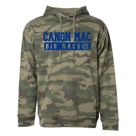 Canon Mac Big Macs Block Camo Hooded Sweatshirt