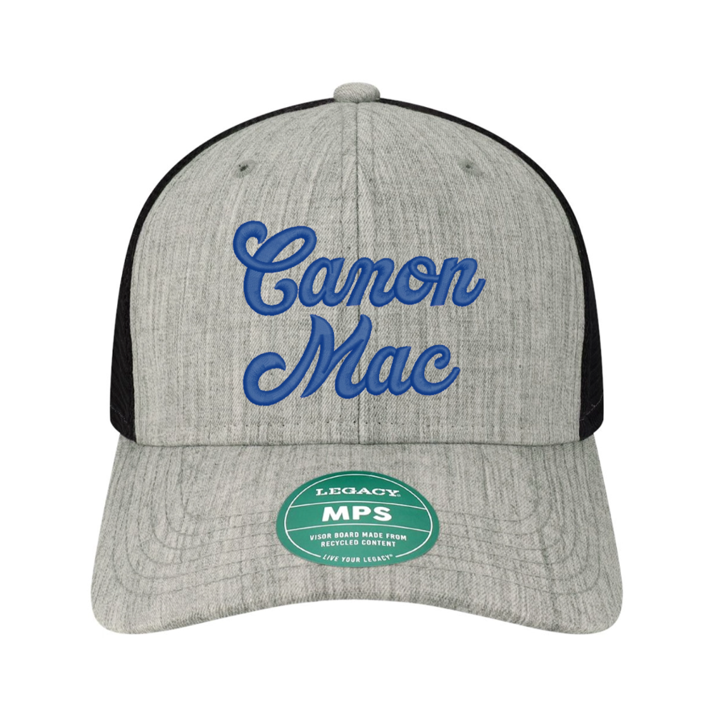 Canon Mac Blue Script  Mid-Pro Hat