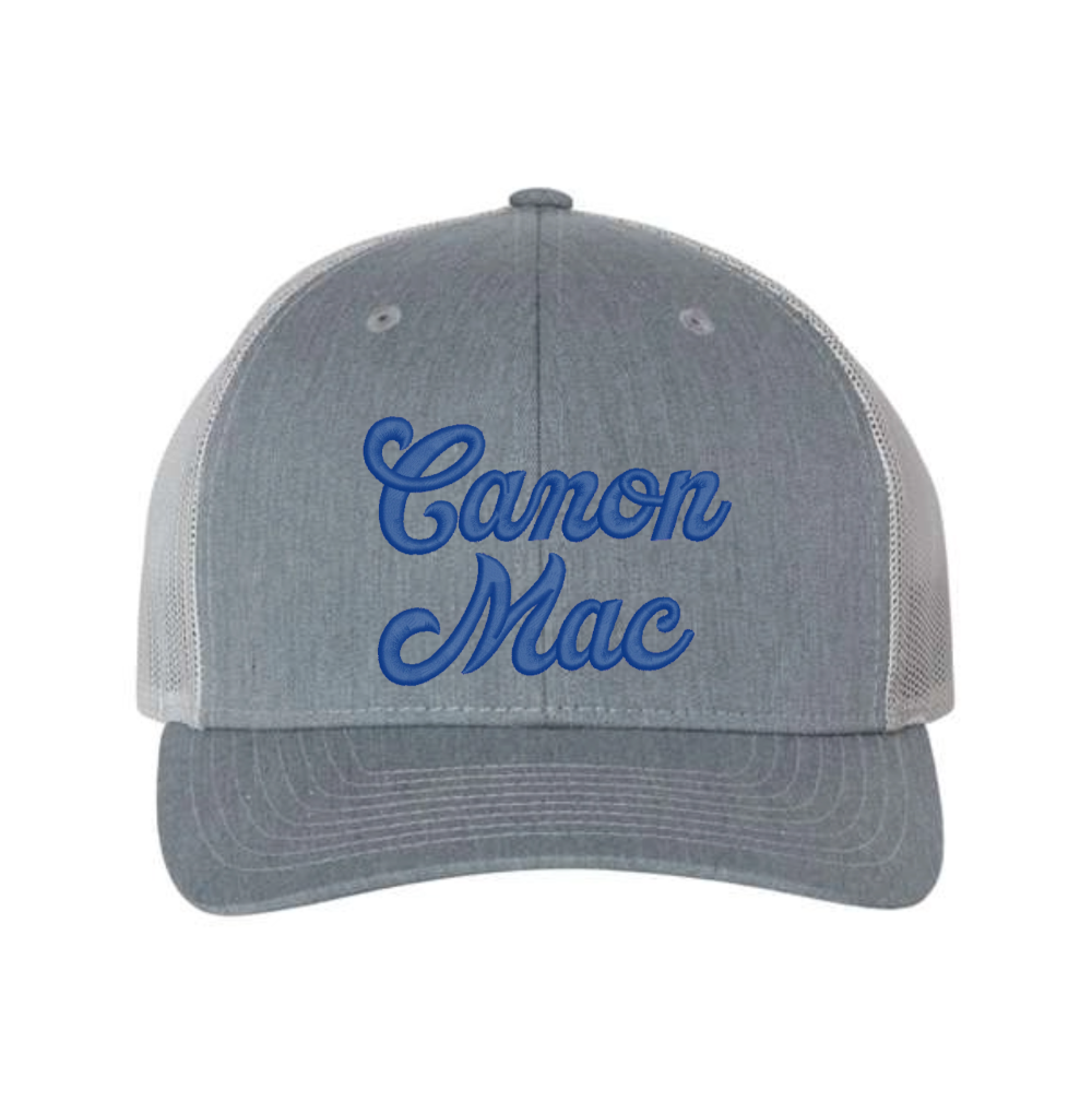 Canon Mac Blue Script Hat