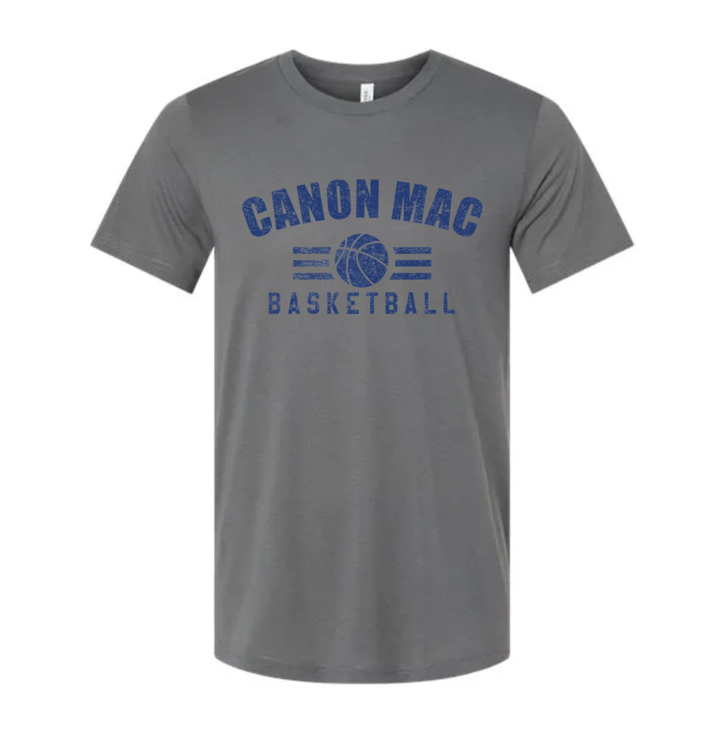 Canon Mac Basketball Bold Tri-blend Unisex Tee