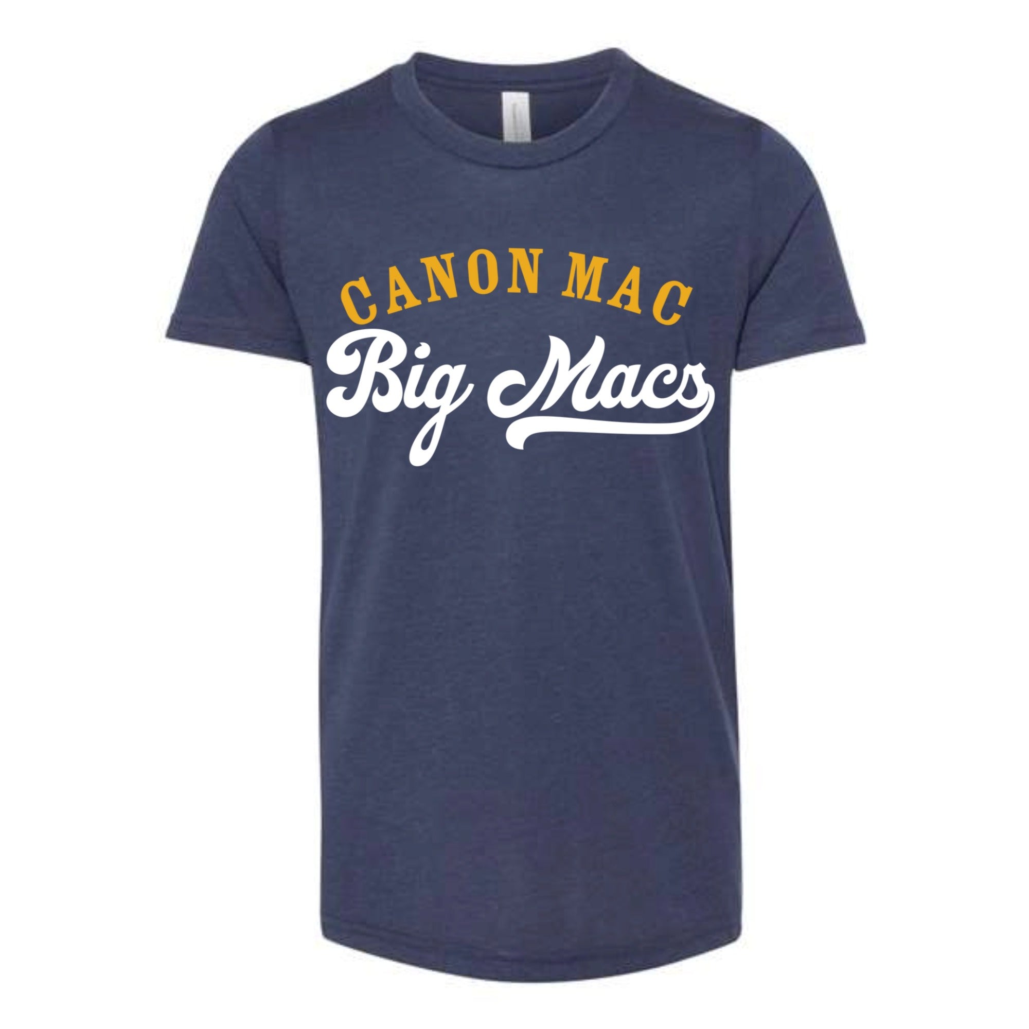 Canon Mac Big Macs Youth Tri-blend Tee