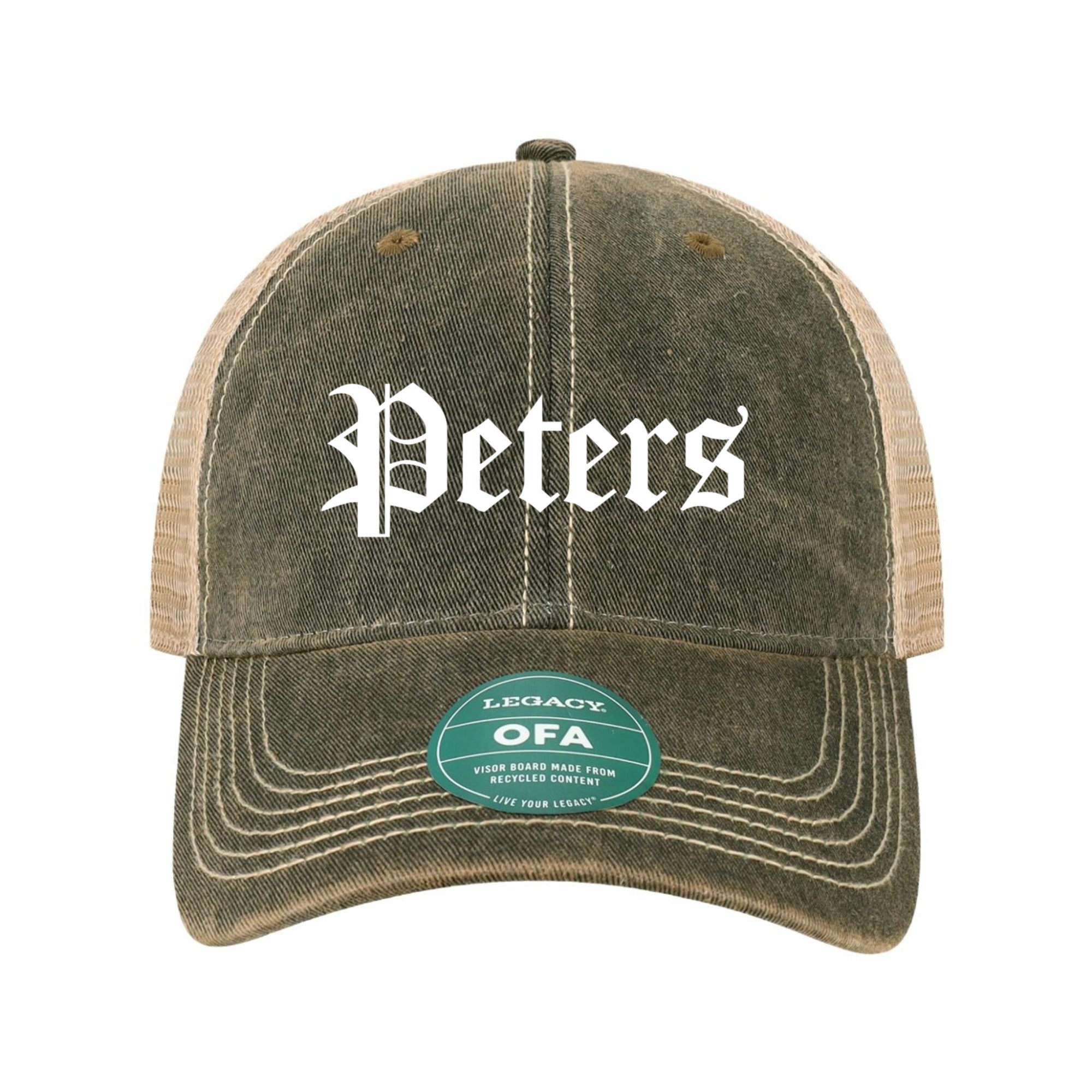 Peters White  Old Favorite Trucker Hat