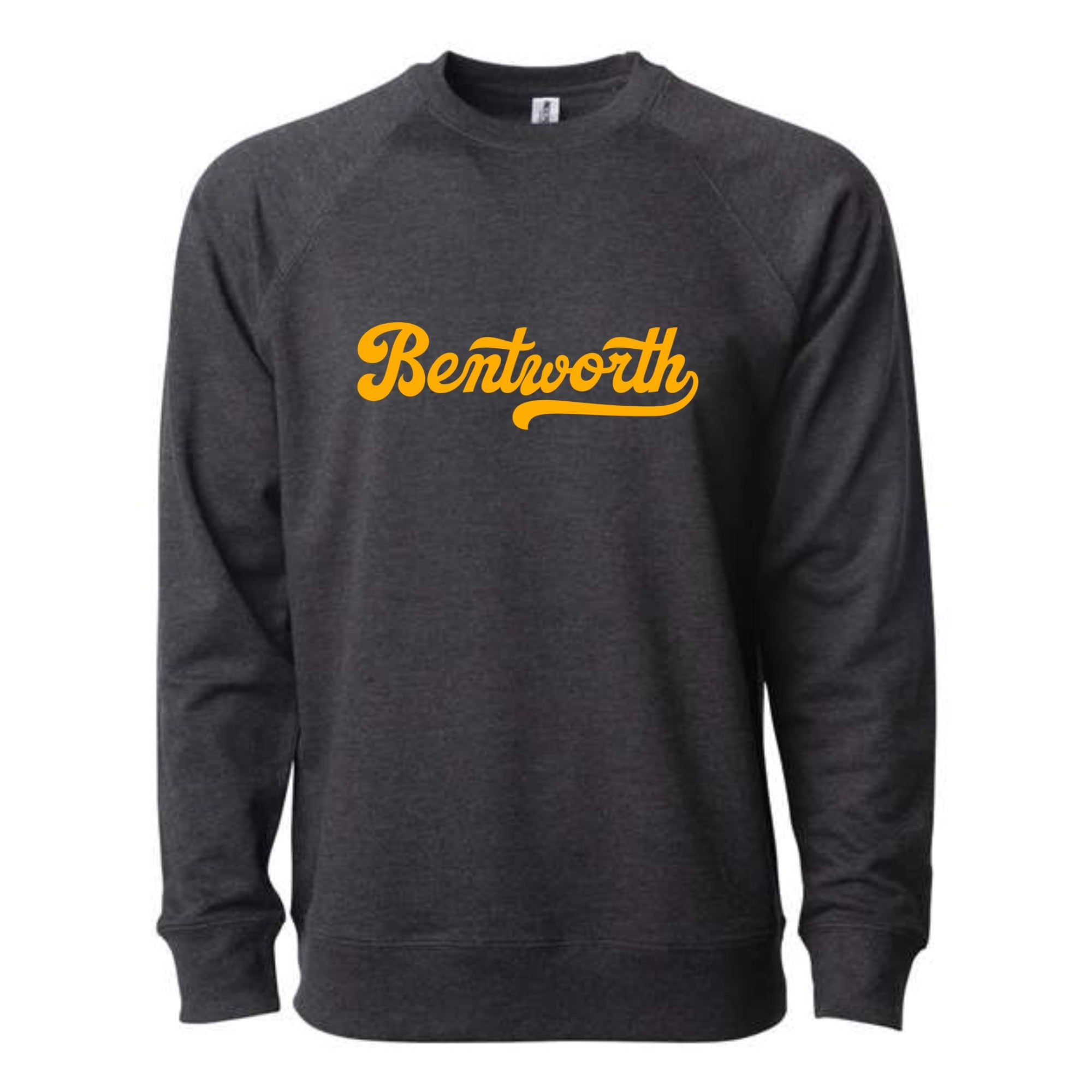 Bentworth Script Lightweight Loopback Terry Crewneck Sweatshirt