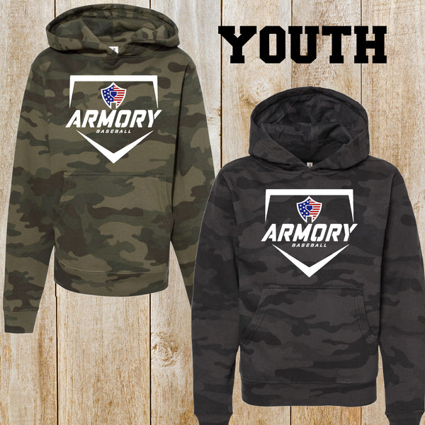 10U Armory Youth Camo hoodie