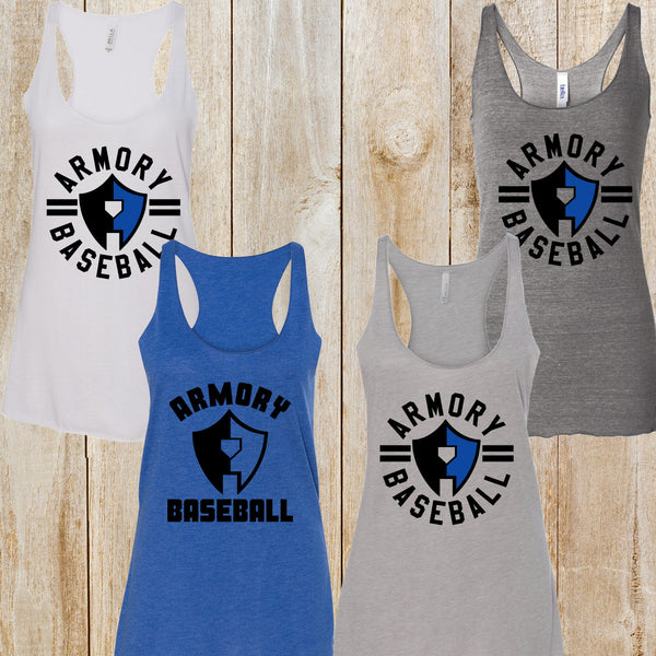 10U Armory Bella + Canvas Womens Racerback Tank