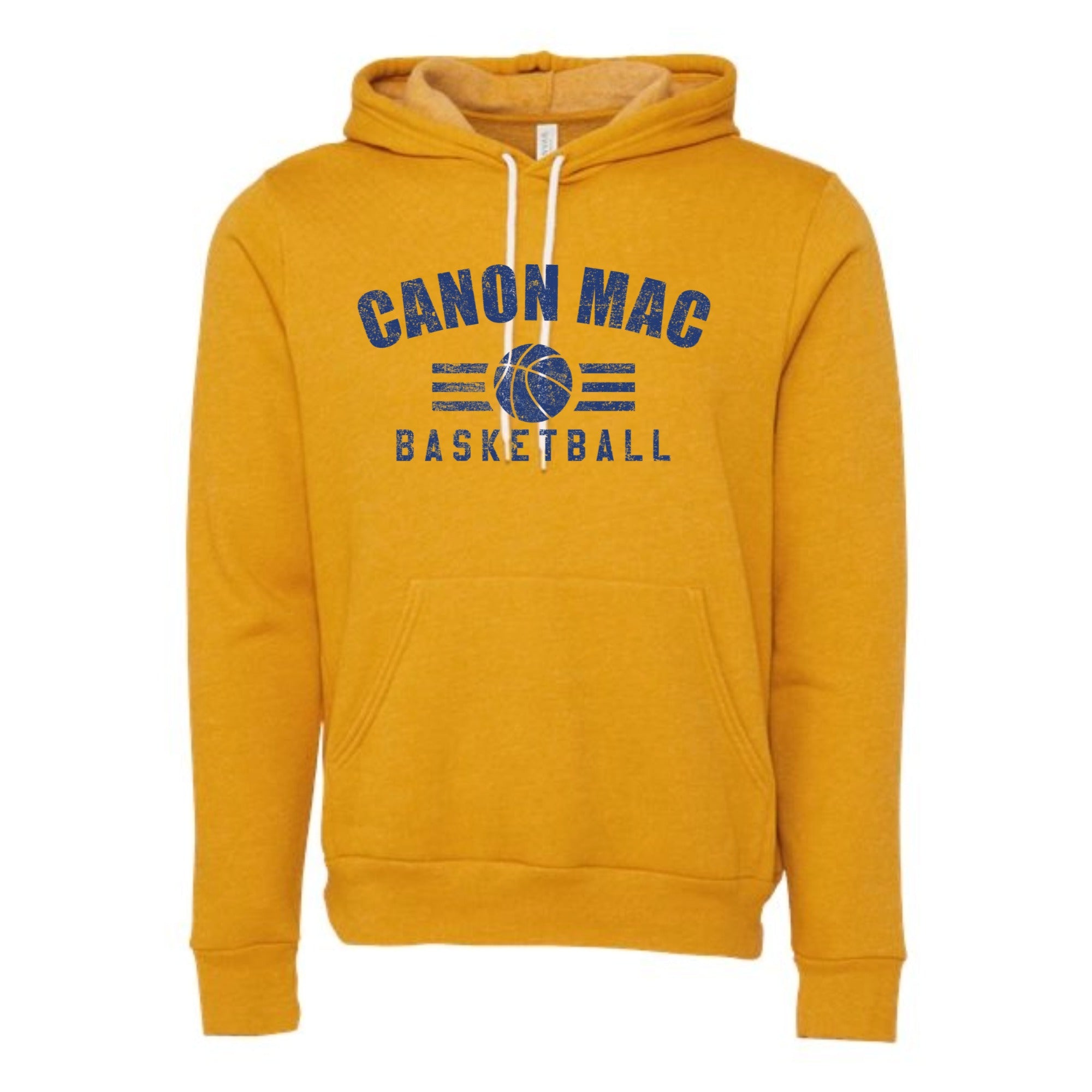 Canon Mac Basketball Bold Unisex Fleece Hoodie