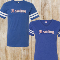 Beadling Royal Jersey Football tee