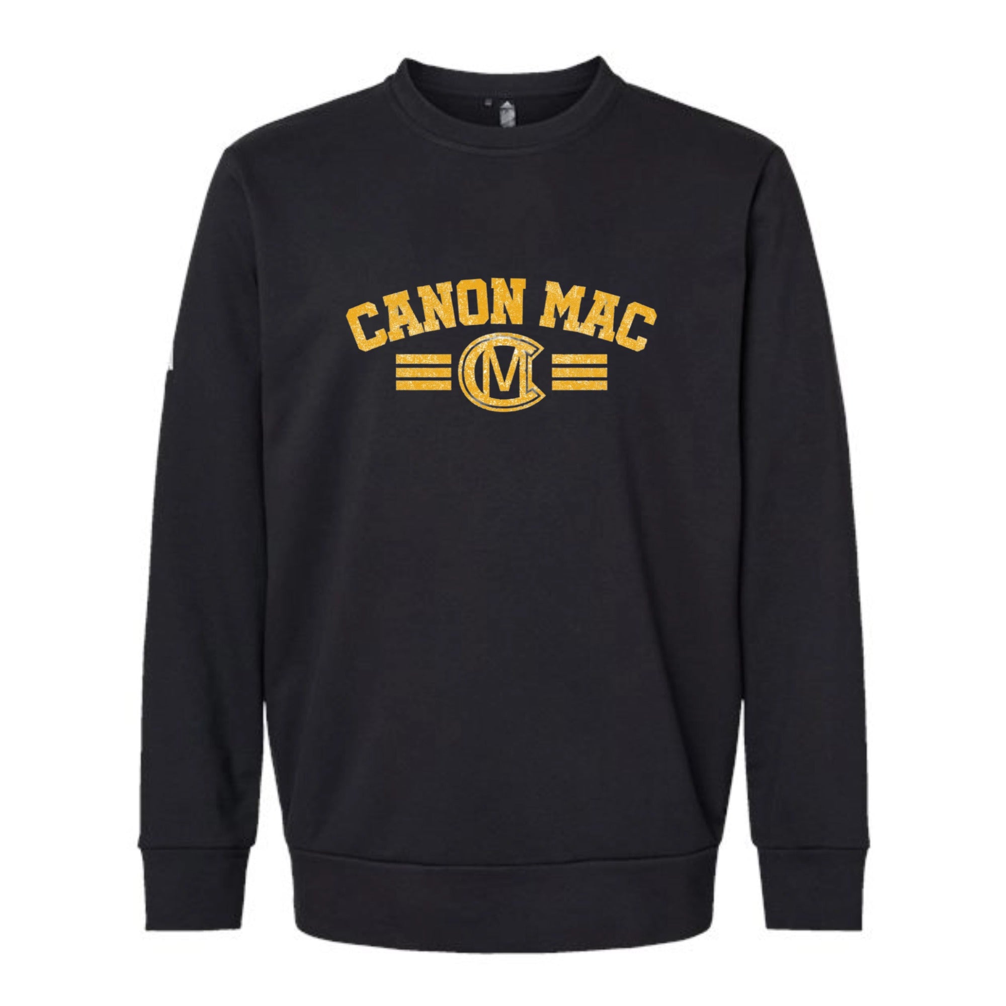 Canon Mac Bold Gold Fleece Crewneck Unisex Sweatshirt