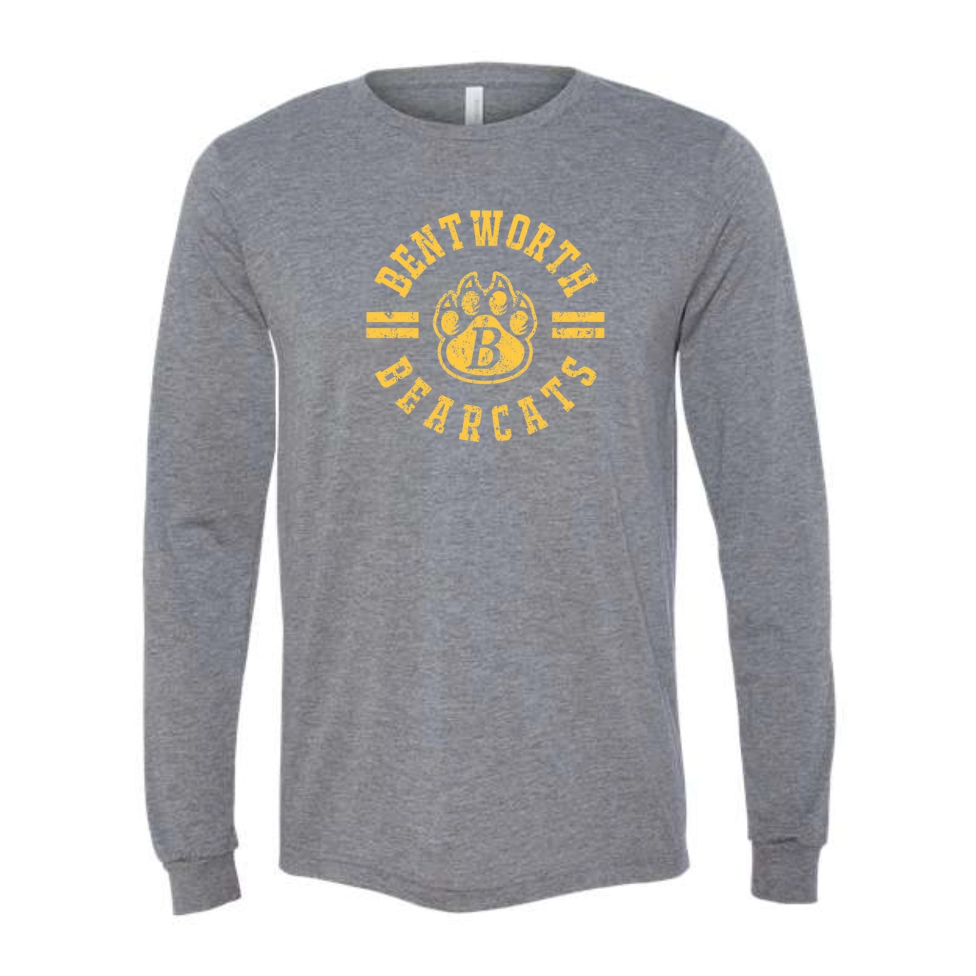 Bentworth Circle Long Sleeved Tri-blend Unisex Tee