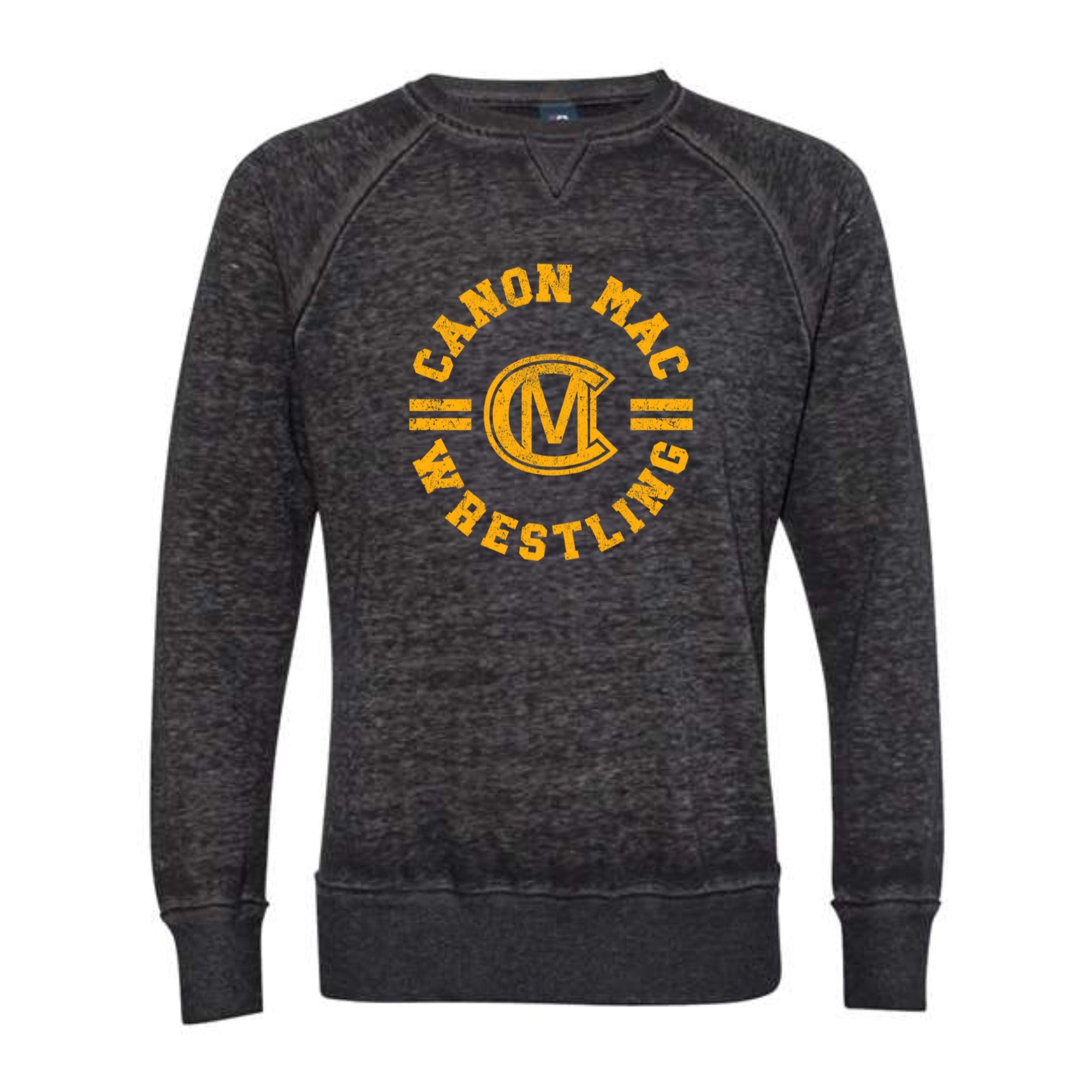 Canon Mac Wrestling Circle Vintage Zen Crewneck Sweatshirt