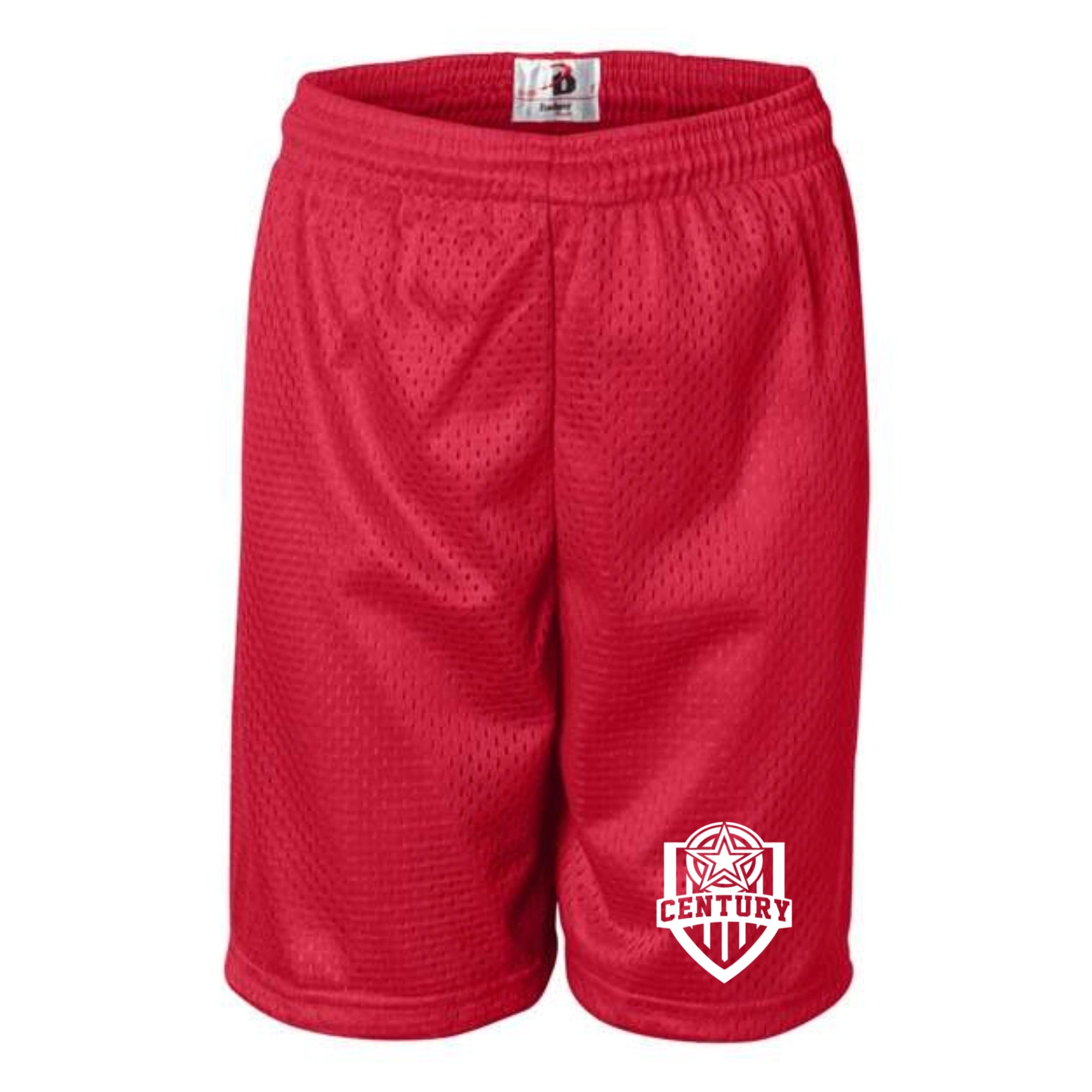 Century Soccer Logo Pro Youth Mesh Shorts 6"