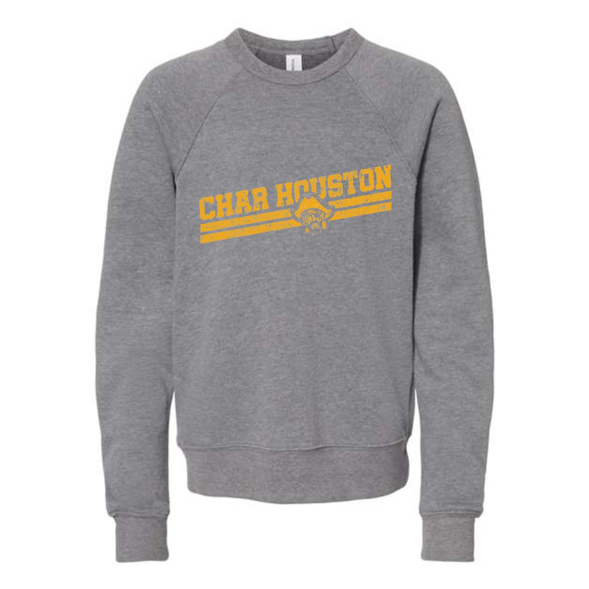 Chartiers Houston Slant Youth Fleece Crewneck Sweatshirt