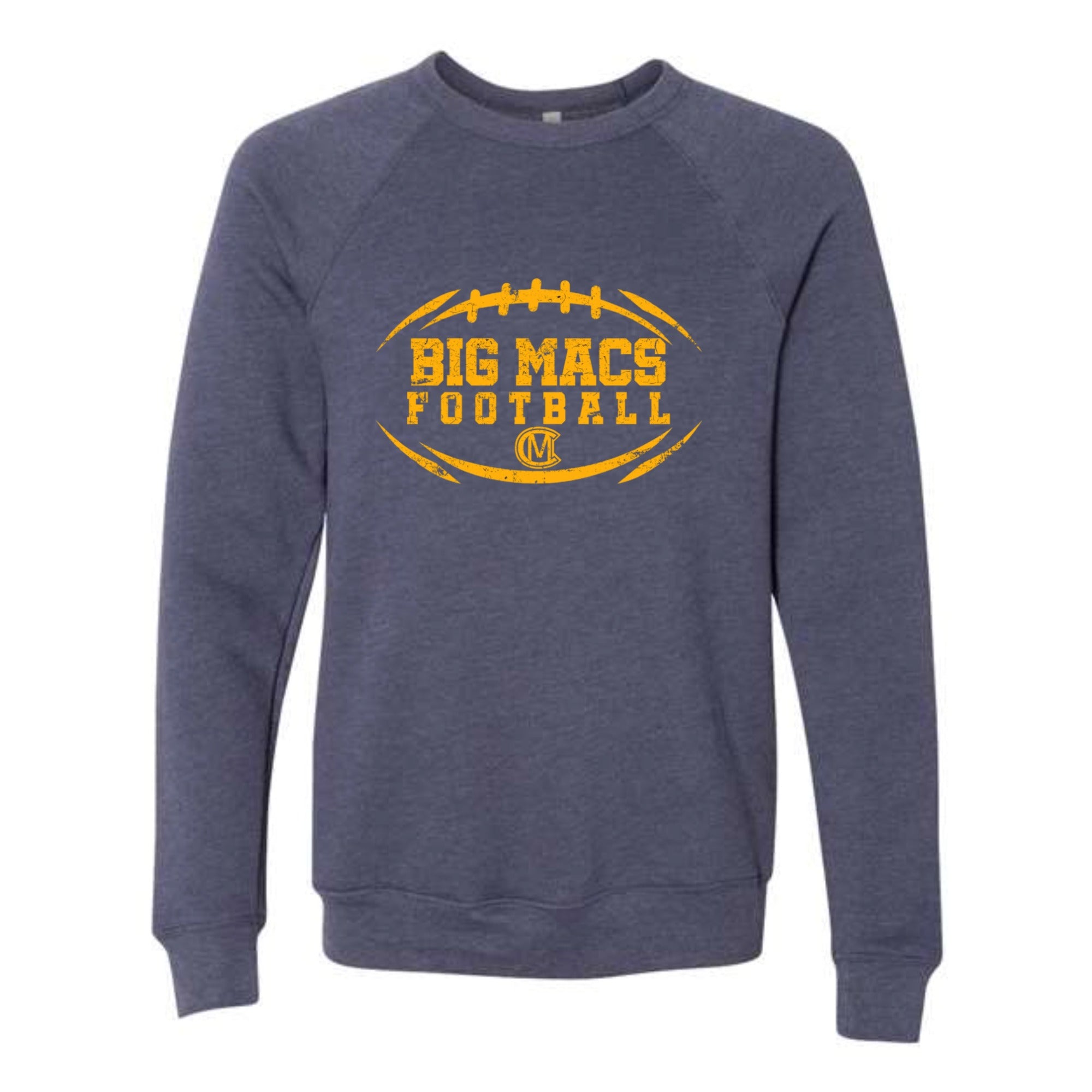 Canon Mac Big Macs Football Unisex Fleece Crewneck Sweatshirt