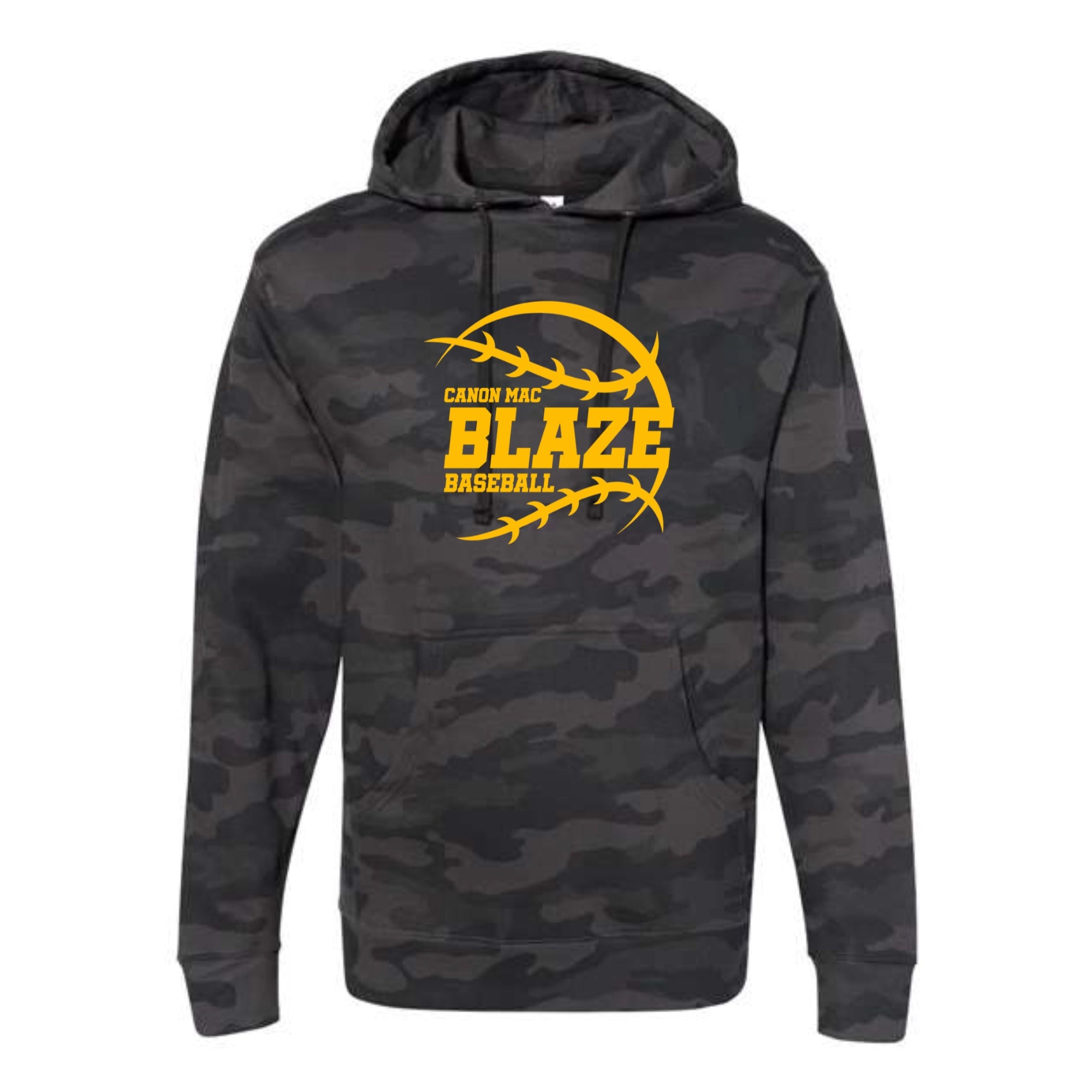 Canon Mac Blaze Baseball Camo Hooded Sweatshirt