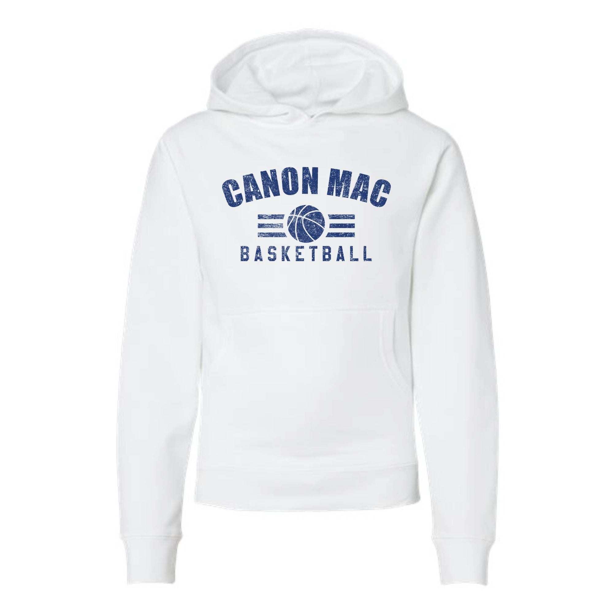 Canon Mac Basketball Bold Youth Midweight Hooded Sweatshirt