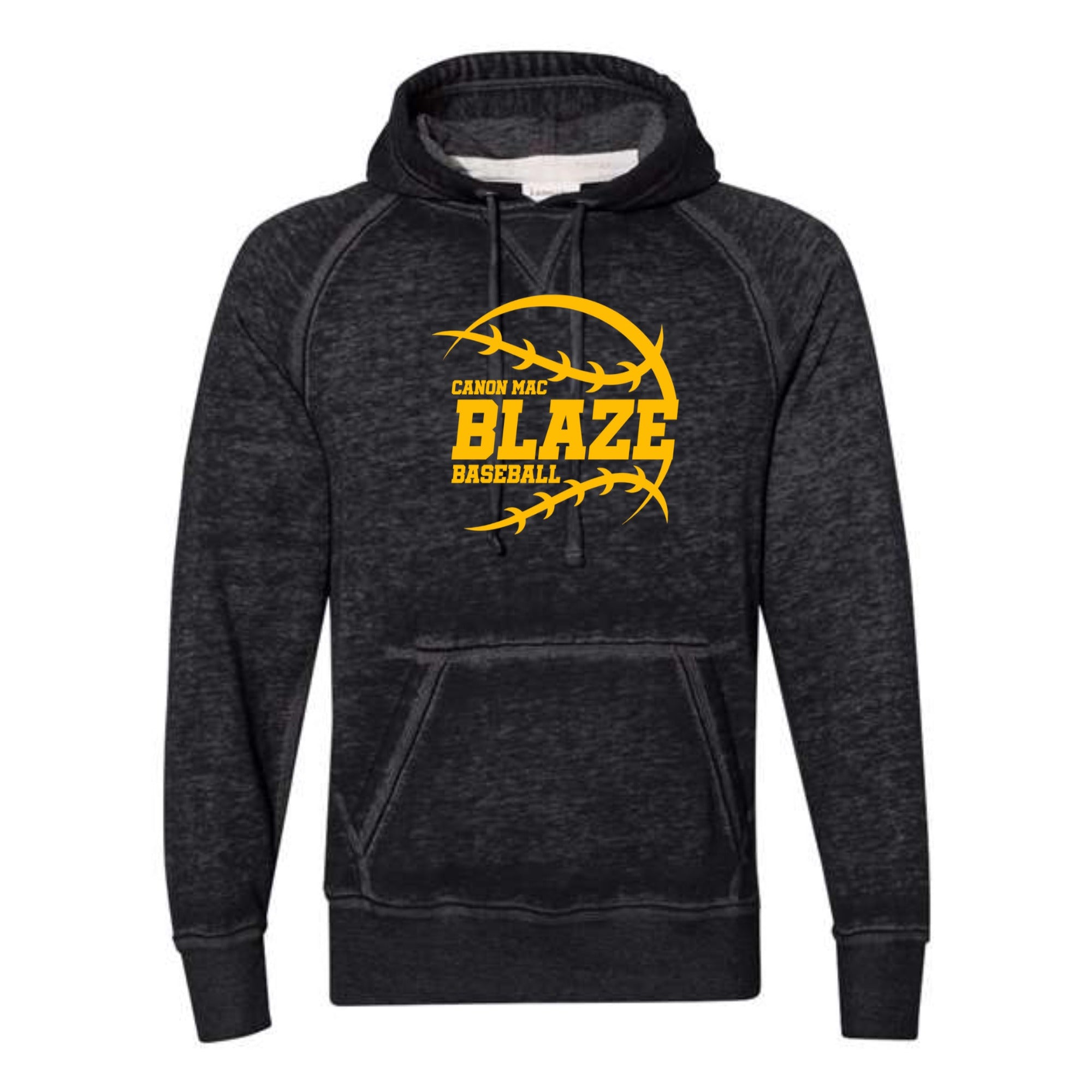 Canon Mac Blaze Baseball Vintage Zen Hooded Sweatshirt