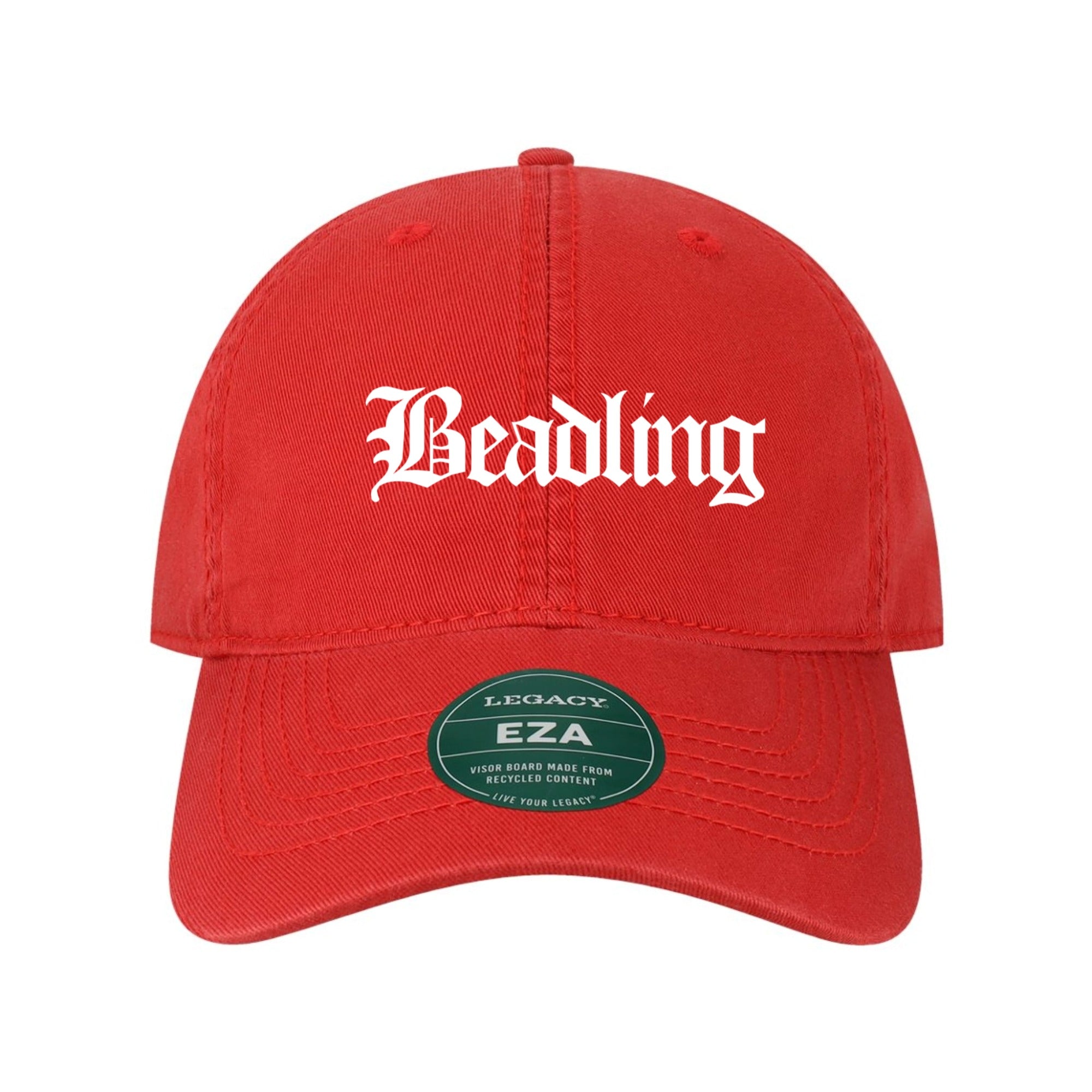 Beadling Vintage White Dad Hat