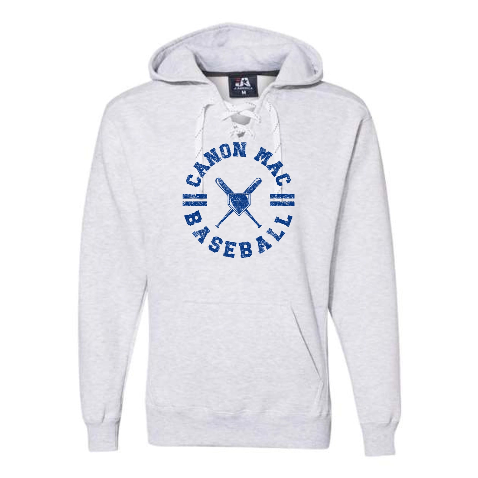 Canon Mac Baseball Circle Lace Up Hoodie