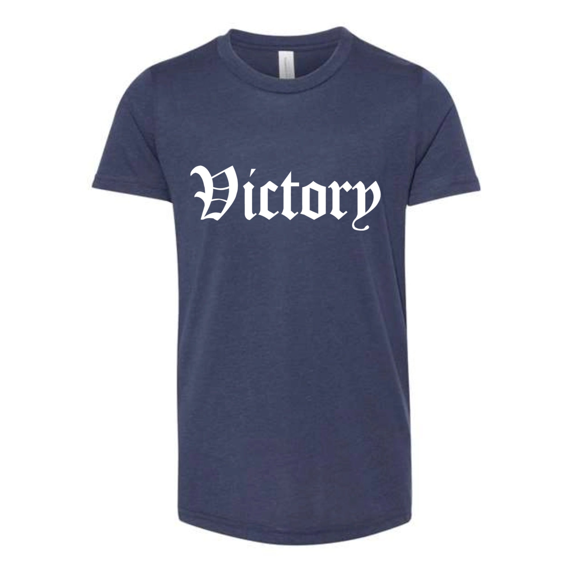 Victory Soccer Vintage White Youth Tri-blend Tee