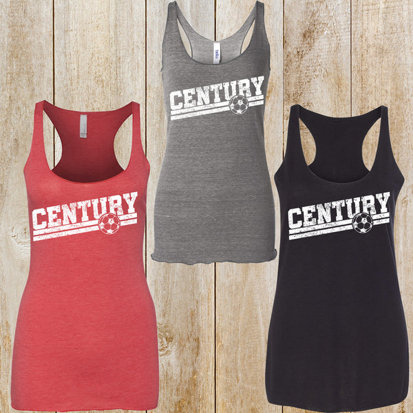 Century Bella + Canvas Womens Racerback Tank