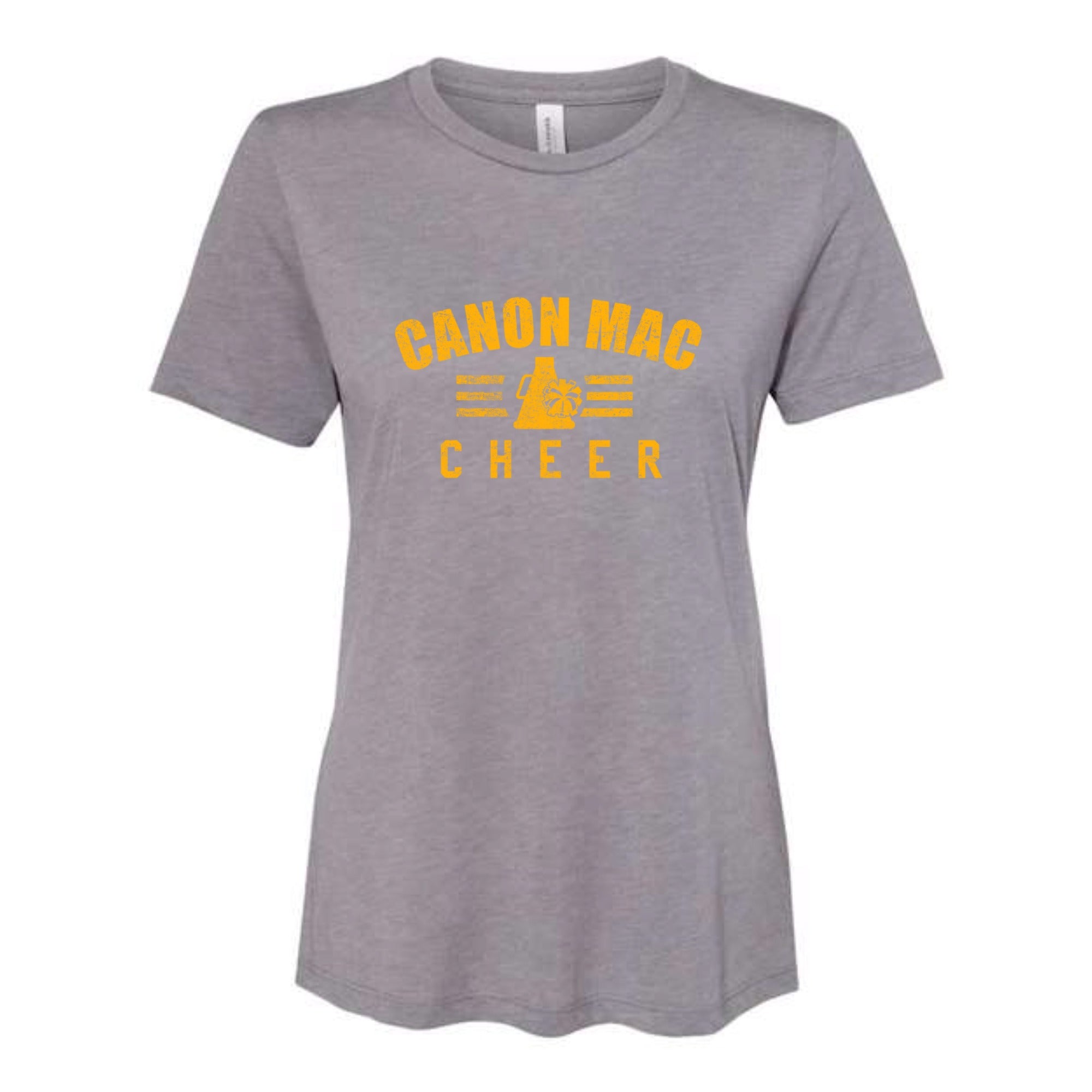 Canon Mac Cheer Bold Women's Tri-blend Relaxed Fit Tee