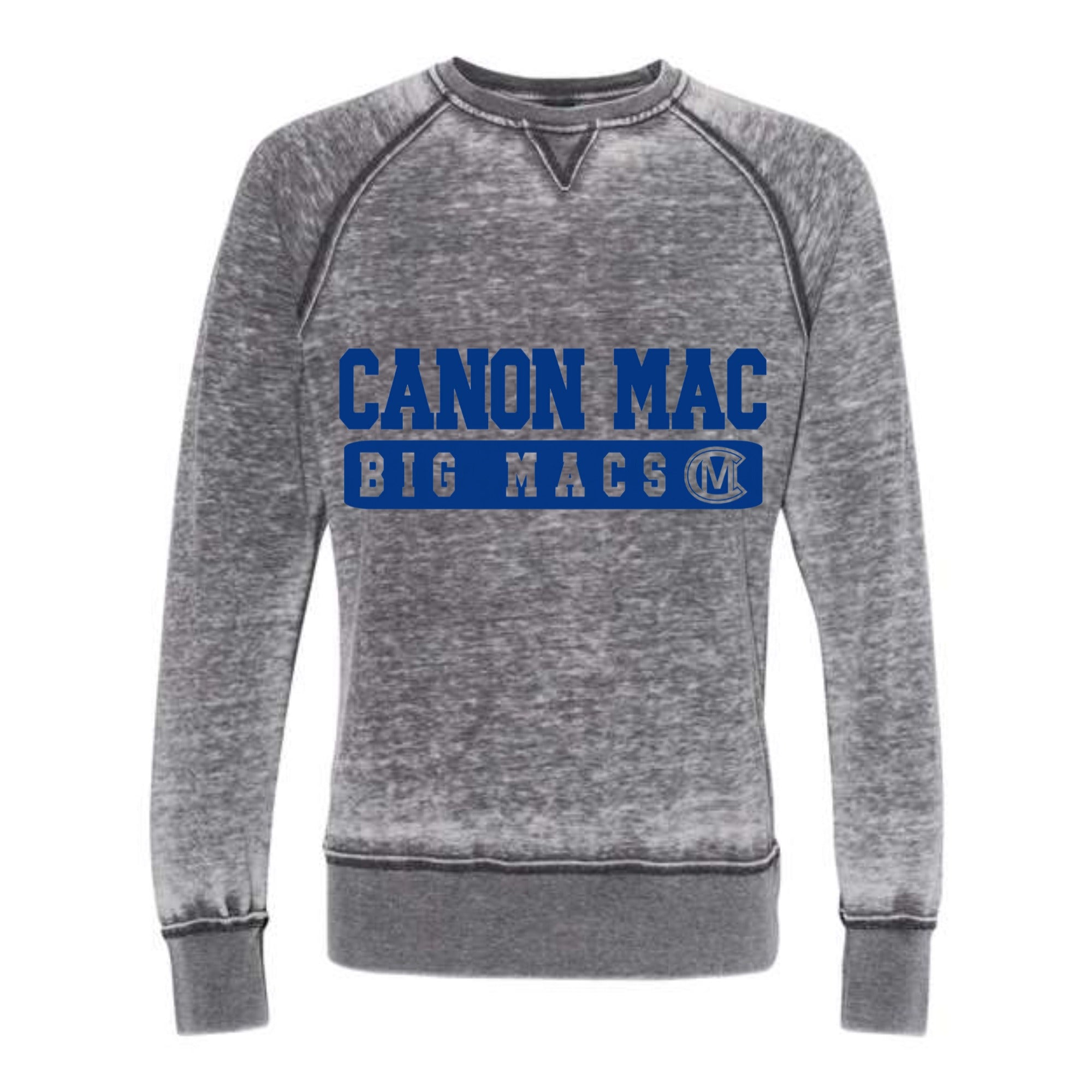 Canon Mac Big Macs Block Vintage Zen Crewneck Sweatshirt