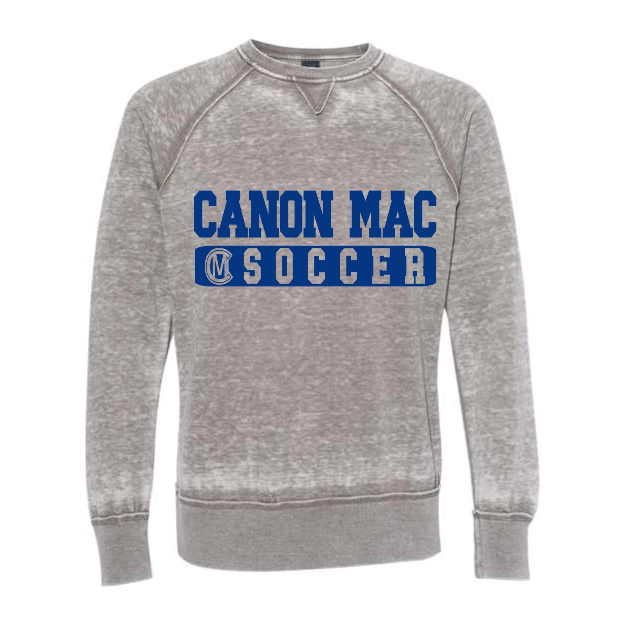 Canon Mac Soccer Block Vintage Zen Crewneck Sweatshirt