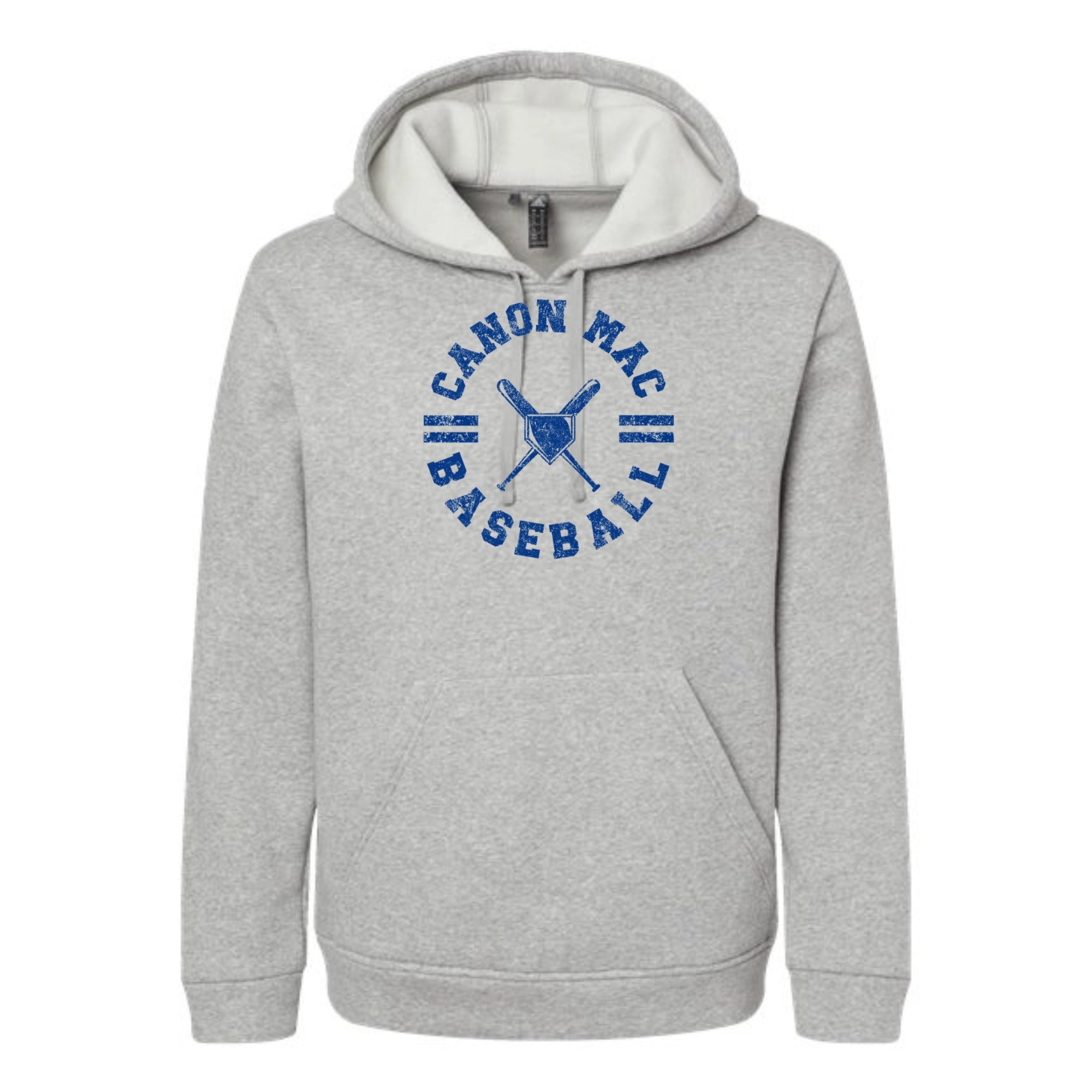 Canon Mac Baseball Circle Fleece Hooded Unisex Sweatshirt