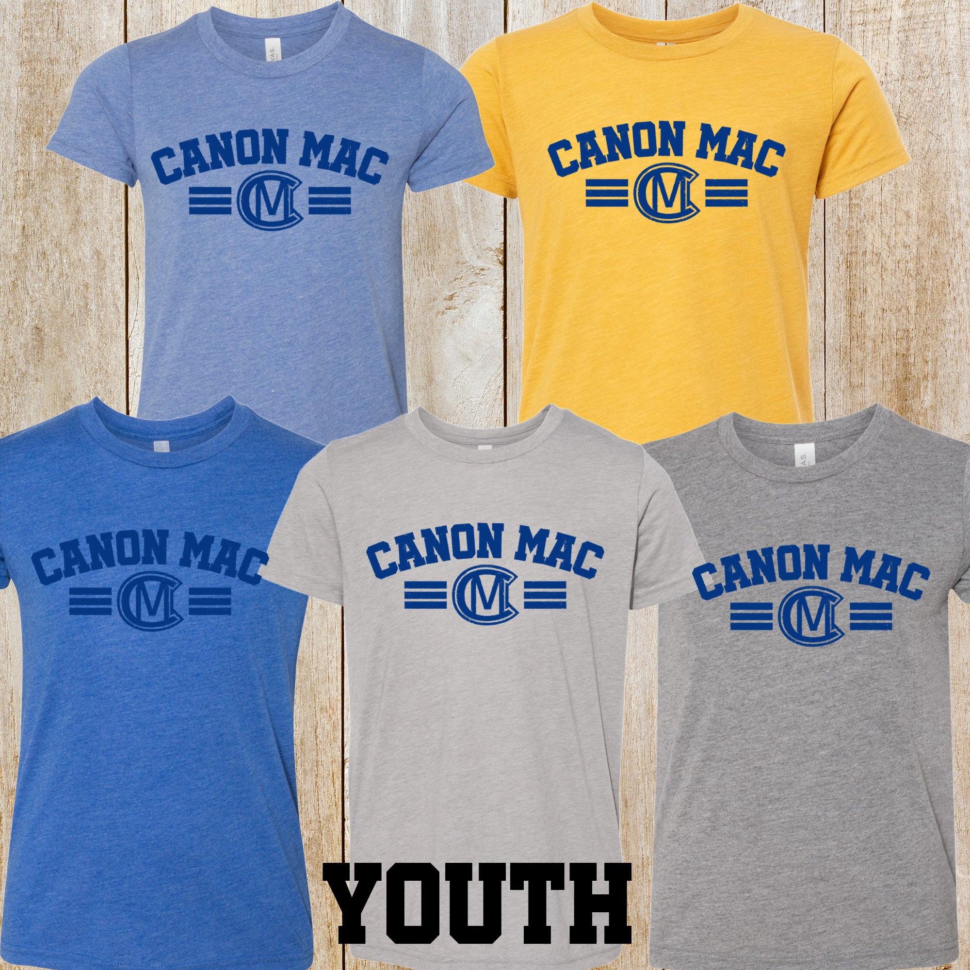 Borland Manor Youth tri-blend tee