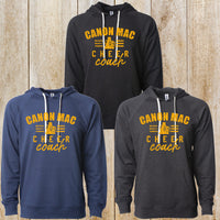 Canon Mac Cheer Coach lightweight loopback Terry hoodie