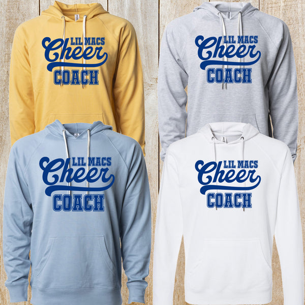 Canon Mac Cheer Coach lightweight loopback Terry hoodie